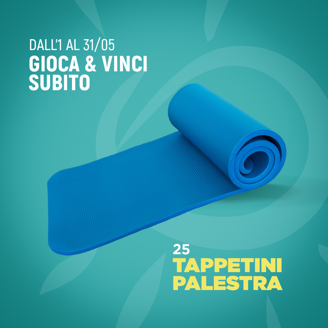 25 tappetini palestra